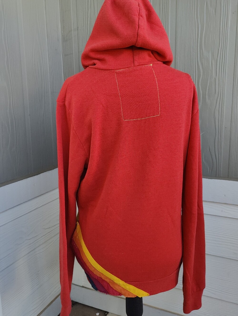 Aviator Nation 5 stripe hoodie size L - Picture 4 of 10